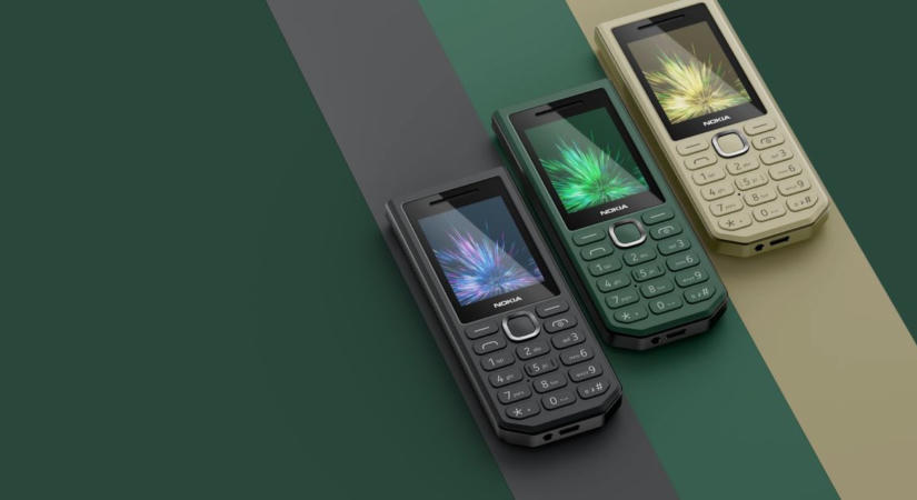 Itt a legújabb Nokia, amely 40 napig is bírja töltő nélkül