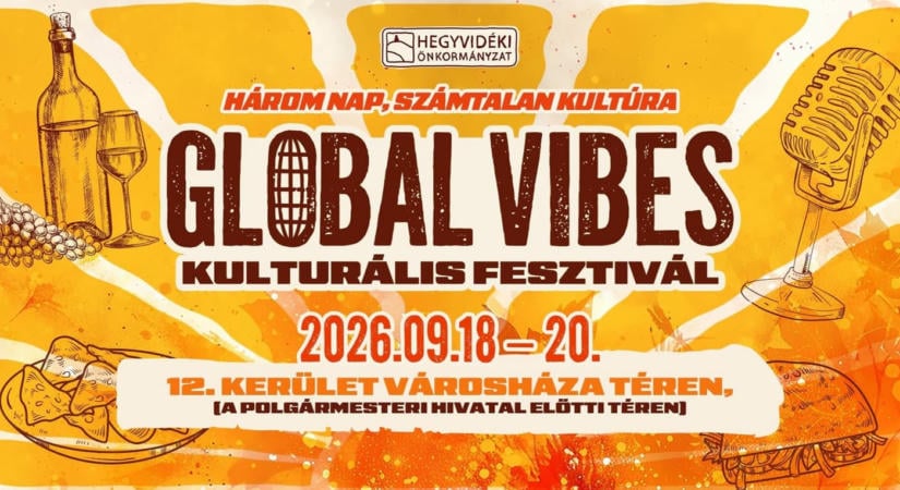 Global Vibes Kulturális Fesztivál 2026 Budapest