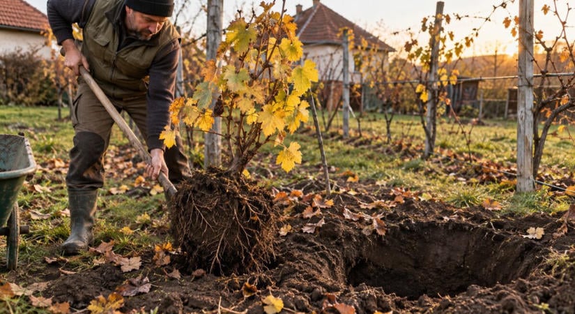 Szőlőtőkét ültetnél át? Ezt az őszi időpontot érdemes megvárni