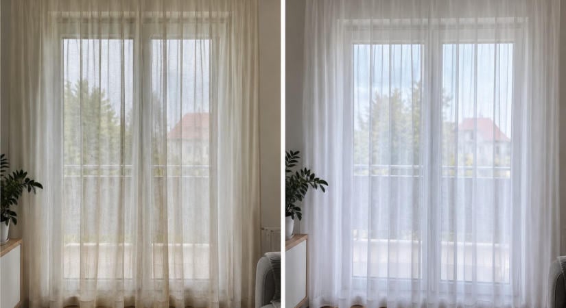 Ezzel varázsolhatod hófehérré a függönyeidet, olyanok lesznek mint az új