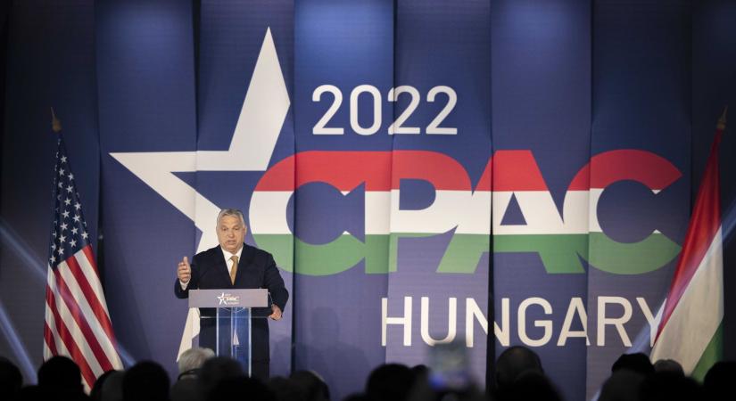 Frankfurtban futottak össze az Egyesült Államokba tartó Orbán Viktorral