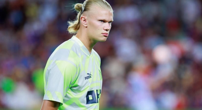 Veszélybe kerülhet Erling Haaland jövője a Manchester City pénzügyi büntetése miatt