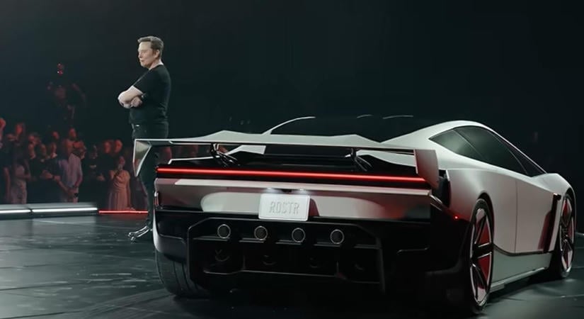 Gyanús részleteket szúrtak ki a Tesla új Roadsterén, nem minden az, aminek látszik