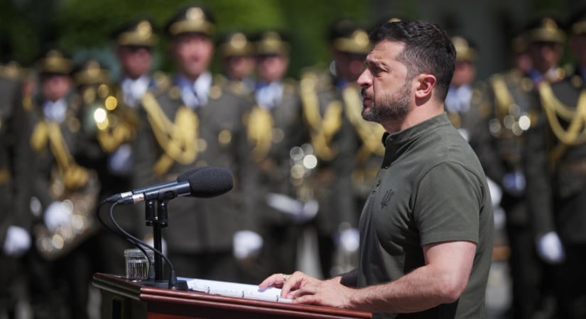 Zelenszkij elnök nagyon nem szeretne újabb Jaltát látni