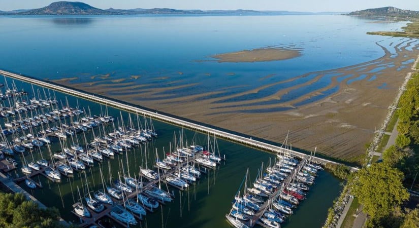 Még októberben is csökkenni fog a Balaton vízszintje az előrejelzések szerint
