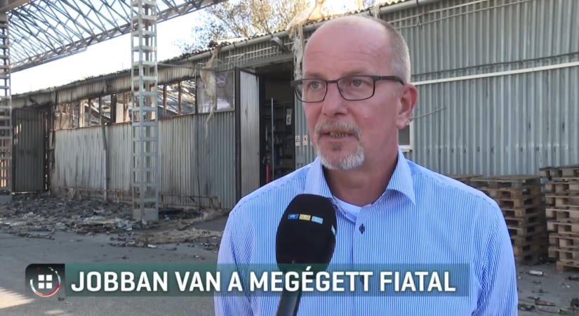 Lángokban állt a szegedi vegyi üzem: óriási a kár, egy fiatal férfi megsérült