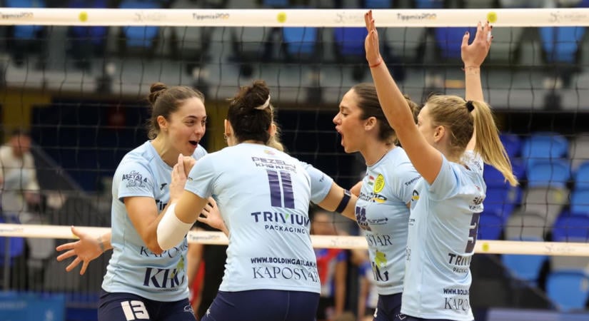 Női röplabda Extraliga: a második szettben kicsit megakadt, de végül magabiztosan nyert a KNRC a Nyíregyháza ellen