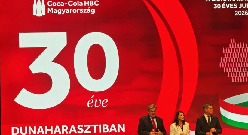 30 éves a dunaharaszti gyár: gigaberuházással erősít a Coca-Cola HBC Magyarország
