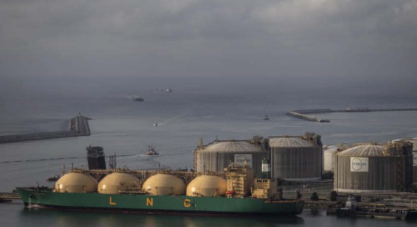 Európa falja az amerikai LNG-t, de a gáztárolók még így is lassan telnek