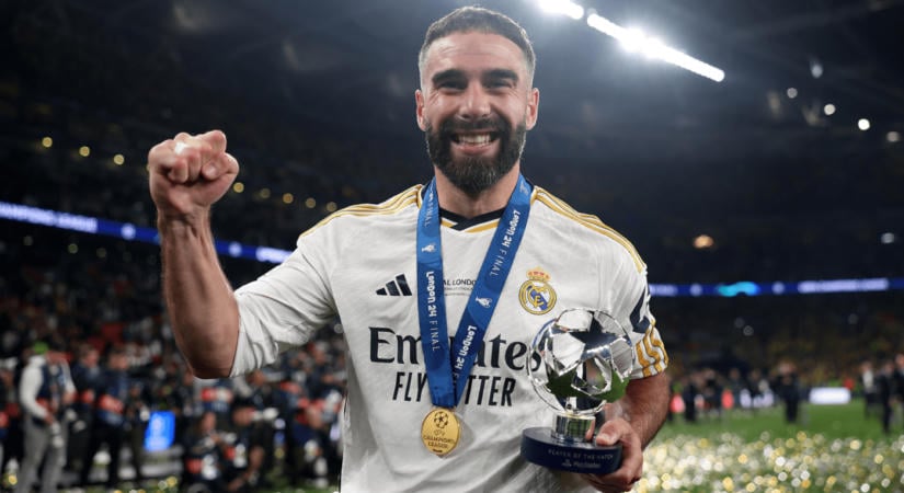 Dani Carvajal már túl van az orvosin, a Real Madrid riválisához szerződik