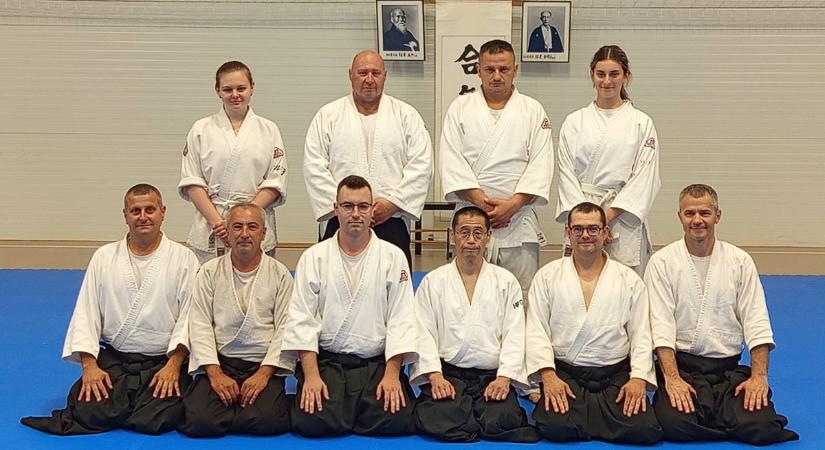 Jubileumi aikidotáborban vett részt a gyulai Aki Shiro Dojo