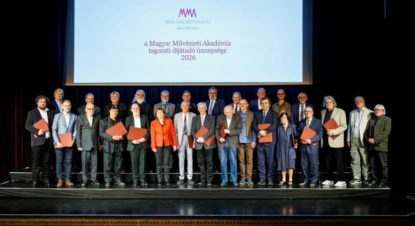 Átadták a Magyar Művészeti Akadémia 2026-os tagozati díjait