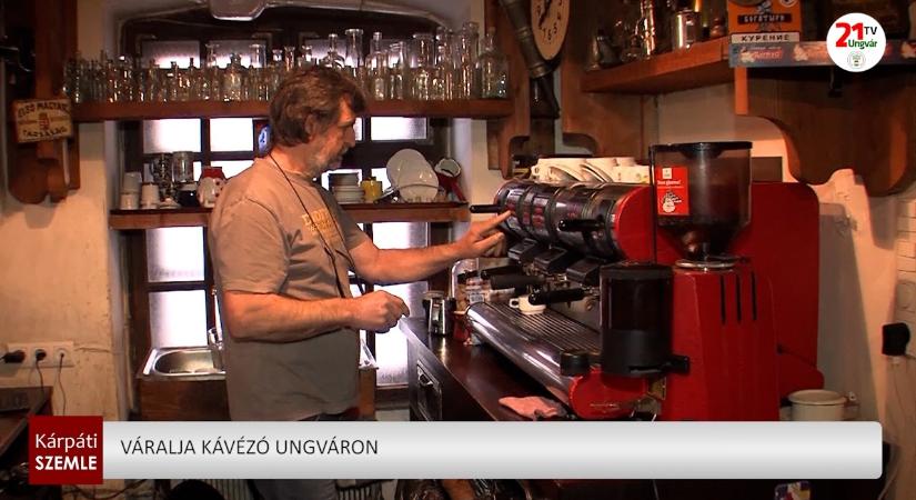 Váralja kávézó Ungváron (videó)