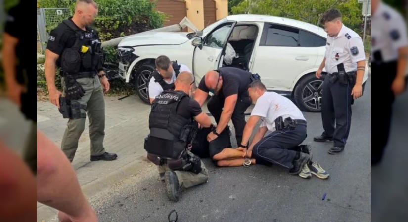 Rendőri intézkedés elől menekült egy sofőr a 71-es főúton