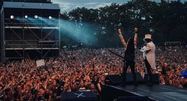 Hollywood Vampires koncerten jártunk