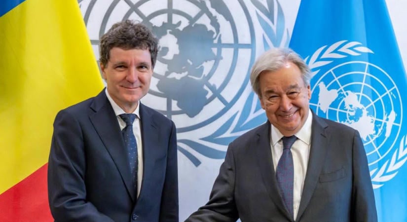Nicuşor Dan António Guterres ENSZ-főtitkárral egyeztetett New Yorkban