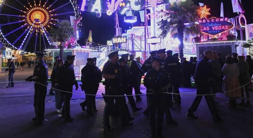 Halálos baleset történt a müncheni Oktoberfesten – rendőrök és mentők lepték el a helyszínt