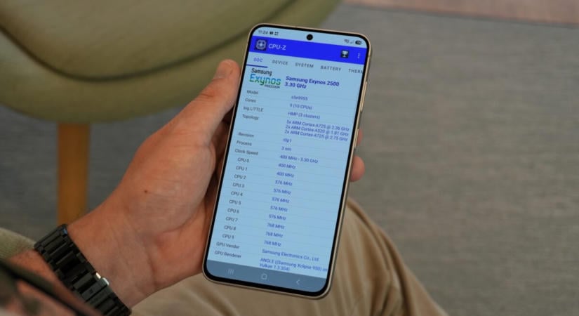 A Samsung orvosolhatta az Exynos chippel szerelt mobilok gyors készenléti merülését