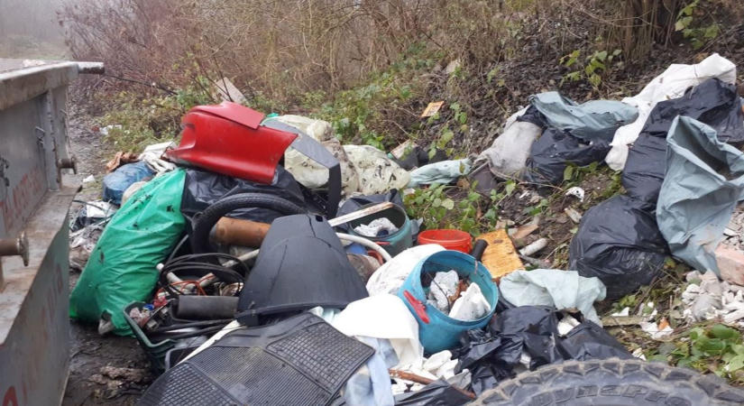 Normális? Tonnaszámra hordják a szemetet ismeretlenek a zalai erdőkbe – megszólalt a Zalaerdő (galéria)