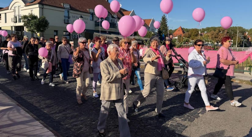 A mellrák elleni küzdelemért Lajta-hídi séta 16. alkalommal