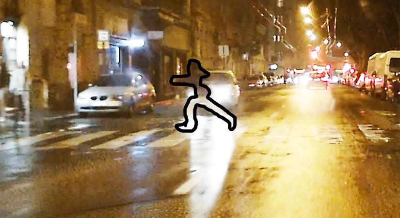 Nem szellem volt, mégsem látta a gyalogost a sofőr