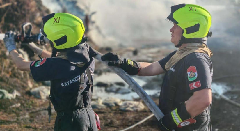 Borzalmas károk a tegnapi tűzeseteknél, egy házőrző kutya nem élte túl