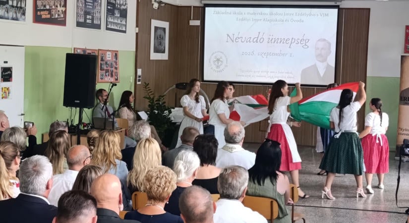 Egy különleges tanévkezdés – A hidaskürti alapiskola felvette Erdélyi Imre nevét