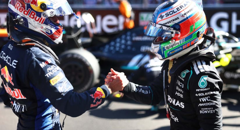 Verstappen kiállt Antonelli mellett a bakui hibája után