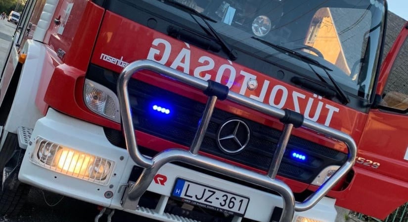 Tűz ütött ki egy családi házban Nemesvámoson