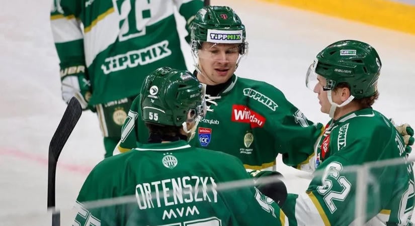 ICEHL: nehezen, de nyert a Ferencváros a ligautolsó Vorarlberg ellen