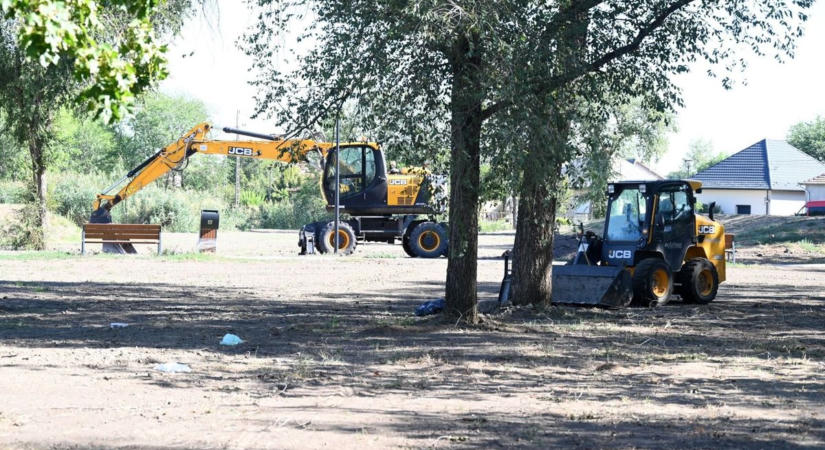 Mi történik a Galambos Parkban? Újra felvonultak a munkagépek