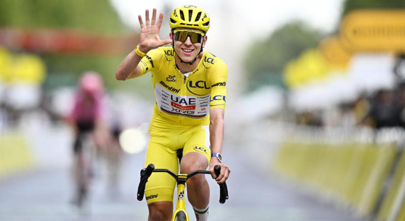 Tour de France: Tadej Pogačar ötödször nyerte el a sárga trikót
