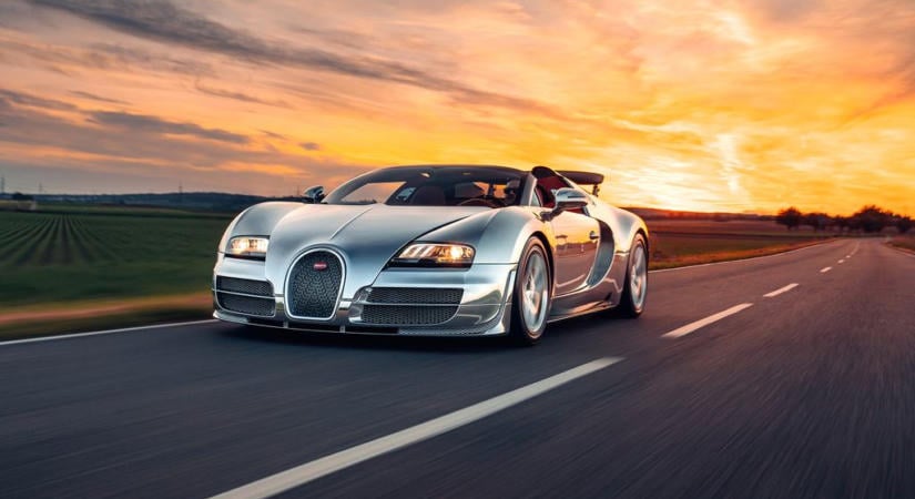 Világbajnok vásárolta meg az egyik legkülönlegesebb Bugatti Veyront