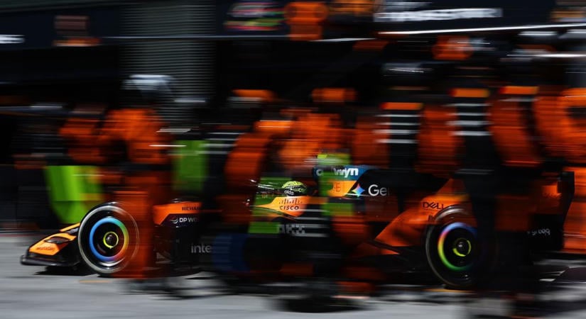 Éppen bankot robbant a McLaren