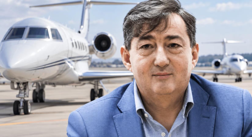 Ment a luxizás - három repülőgép is köthető a Mészáros-birodalomhoz és üzleti körhöz