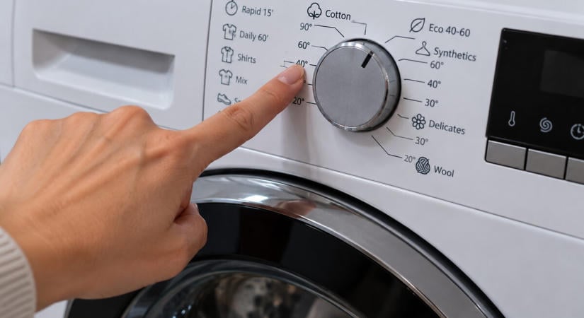 Megfogadtam a mosógép szerelő tanácsát: már soha többé nem mosok 40 fokon