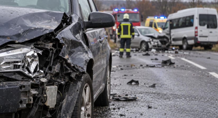 Súlyos baleset a 42-esen, Mezőpeterdnél