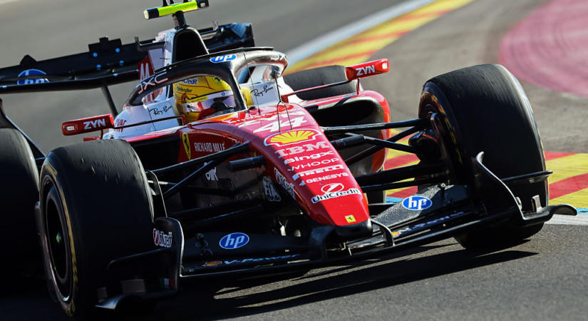 Lewis Hamilton összetörte a Ferrarit Madridban: veszélyben az időmérő? – videó
