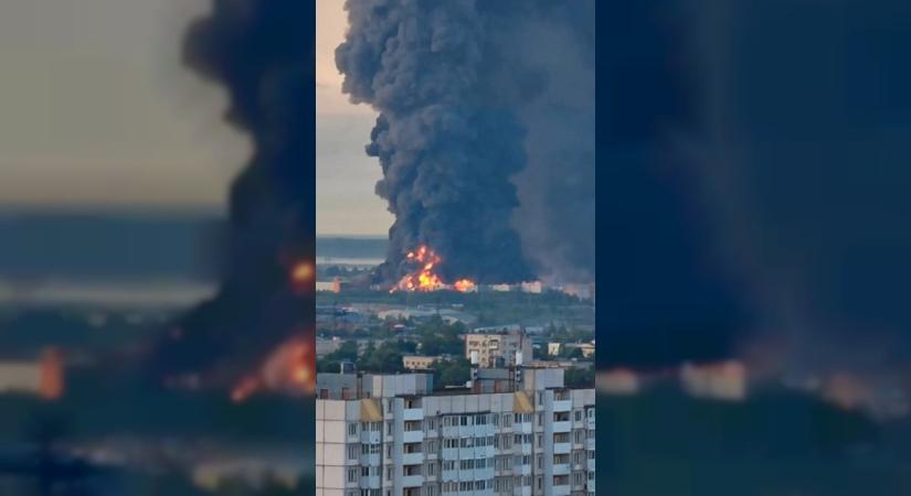 Kiemelt orosz katonai létesítményt ért ukrán dróncsapás Kirovban