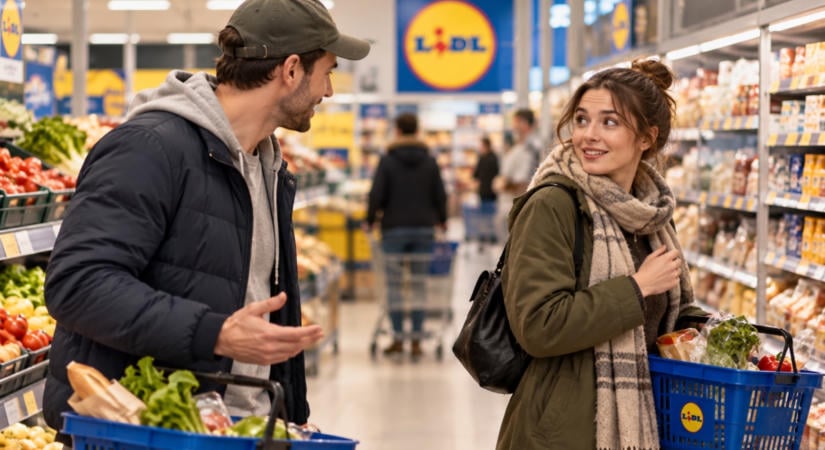 Visszautasított egy férfit a nő a pécsi Lidlben, most a Facebookon keresi