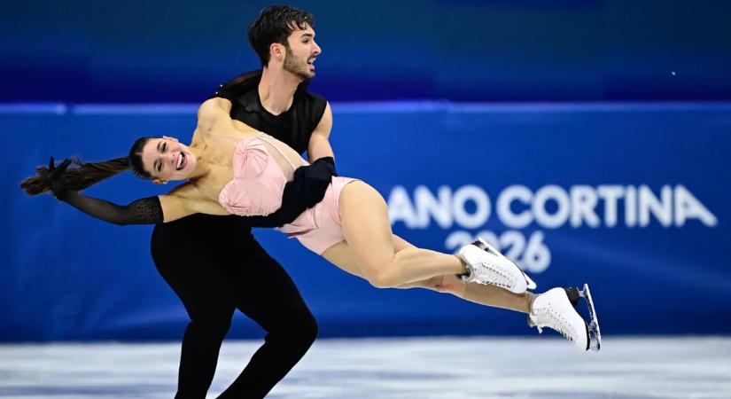 Vezetnek a franciák a ritmustánc után jégtáncban a téli olimpián