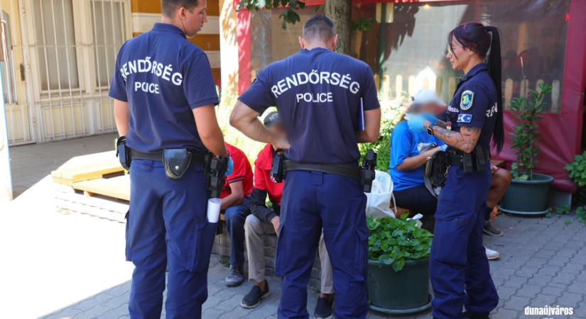 Eredményes volt az összehangolt razzia a város közterein szerdán délelőtt