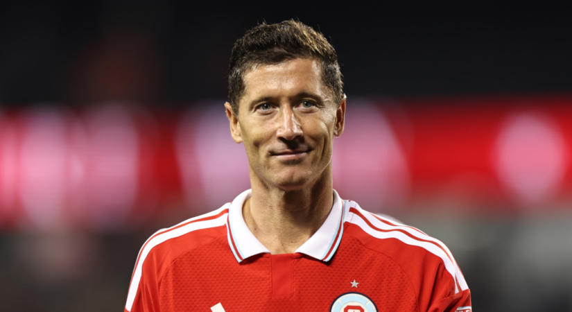Nem kellett sokat várni Robert Lewandowski első MLS-góljára!