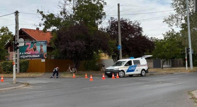 Személyautó ütött el kerékpárost Szegeden