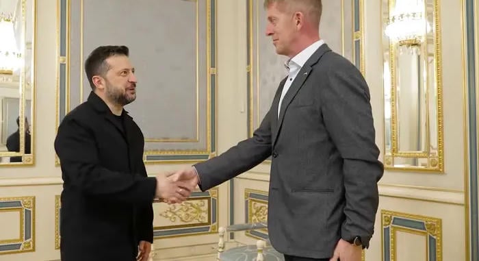 Zelenszkij ismertette az Észtországgal kötött fegyvermegállapodás részleteit