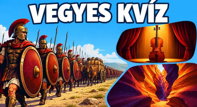 Friss kvízmix érkezett! Nyolc rafinált kérdés, amelyekre nem mindig az első tipped a jó!
