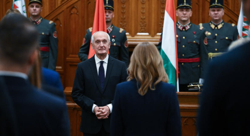 Itt megnézheti az új köztársasági elnök parlamenti beszédét – videó