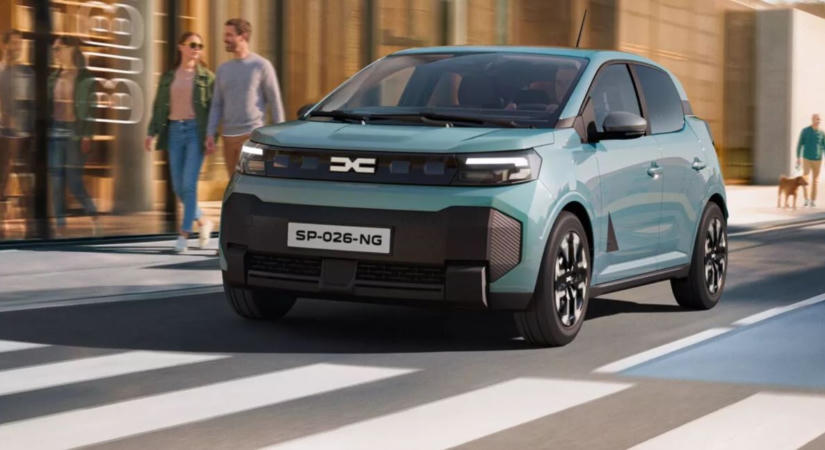 A piac egyik legolcsóbb villanyautója lehet az új Dacia Spring