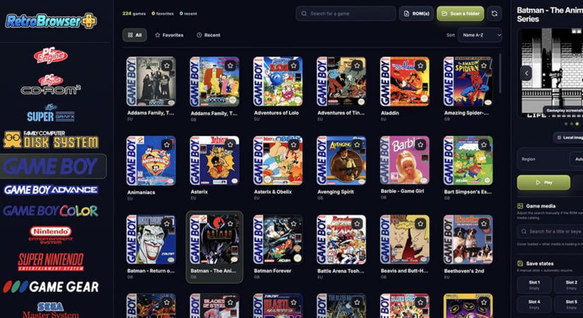 Ez az ingyenes Chrome-bővítmény egy retro csodakonzolt csinál a böngésződből