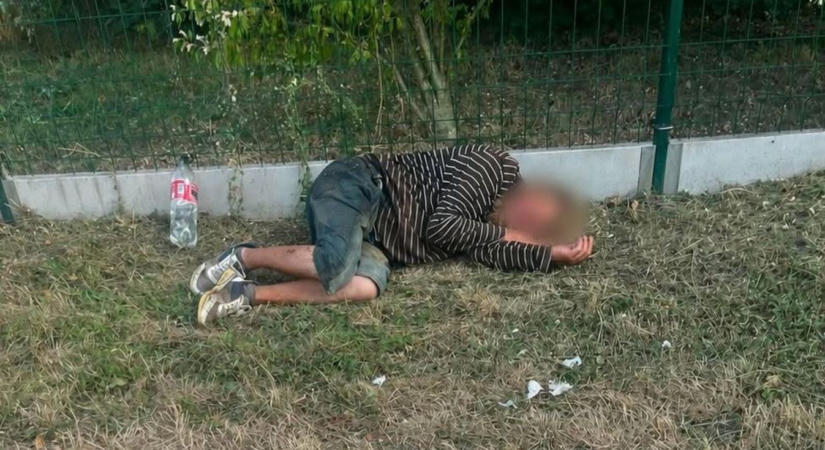 Egy lakos vette észre a bajba került idős férfit Lőrinciben